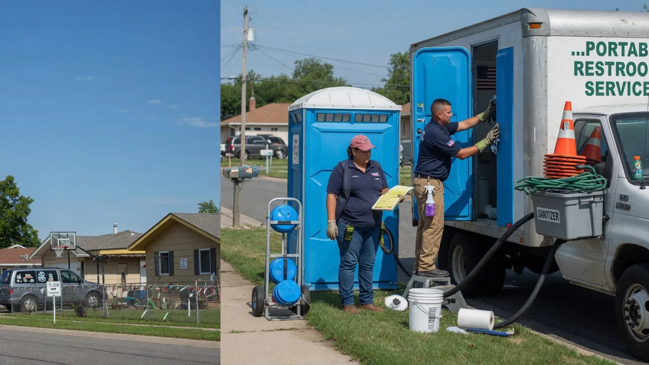 Portable Toilet Rental in Zahl, ND near me